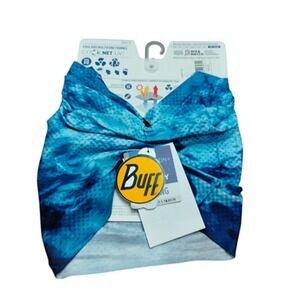 Buff Neck Gaiter Adult One Size Blue CoolNet UV Multifunctional Headwear Fishing